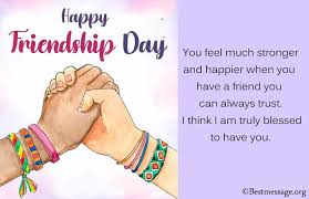 Jan 21, 2020 · friendship holidays allow us a moment to go ahead and celebrate the family that we choose. Elizebeth When Is Friendship Day In 2021 Best Happy Friendship Day 2021 Wishes Quotes Messages Greetings In The United States It Is Observed On The First Sunday Of August