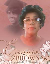 Gennia Brown Obituary