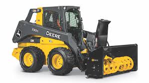Use your john deere 100 series lawn tractor all year long by adding a snow blower for the snowy, winter months. John Deere Snow Blower Farm Equipment