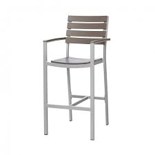 Try metal outdoor bar stools in deep brown with a charming floral motif. Bar Stools Aluminum Bar Stools Canada