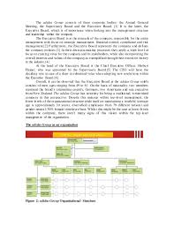 adidas group management organizational structure and csr