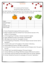 Logikrätsel (englisch logicals) muss mit logischem denken und kombinationsgabe. Big Harvest Logicals Fur Den Englisch Unterricht Unterrichtsmaterial Im Fach Englisch Genaues Lesen Grundschule Unterrichtsmaterial