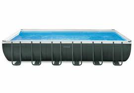 Intex 26364 Ultra Xtr Frame Piscina Fuori Terra Rettangolare Grigia Acquisti Online Su Ebay