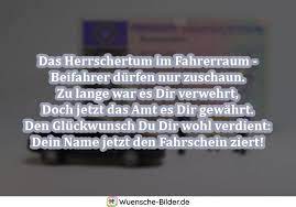 Mein prüfer hatte die prüfung schon als zu ende erklärt. á… Gluckwunsche Zum Bestandenen Fuhrerschein Lustige Texte Bilder