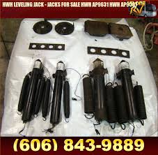 How does hydraulic leveling jacks work? Used Rv Parts Hwh Leveling Jack Jacks For Sale Hwh Ap9631 Hwh Ap9567 Used Rv Parts Repair And Accessories Hydrolic