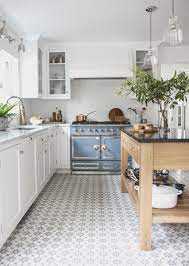 Choose from either light marble or travertine tiles, with their delicately veined detailing, or deeper warmer toned slate tiles that lend a slightly more rugged feel. Kitchen Tile With Tiles Flooring Nice Best White Subway Modern Home Decorating Ideas Kitchen Design Small Modern Farmhouse Kitchens Kitchen Renovation