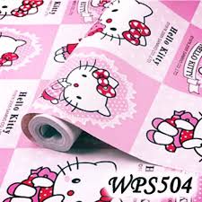 Looking for hello kitty background images? Wallpaper Sticker Dinding Hello Kitty 3d Shopee Indonesia
