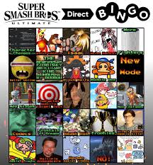 Watch the nintendo direct mini: Post And Discuss Your Smash Direct Bingo Cards Smashboards