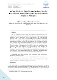 Isu semasa di malaysia 2017. Pdf A Case Study On Waqf Reporting Practices For Governance Performance And Socio Economic Impact In Malaysia