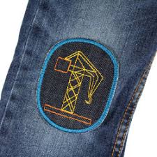 The patches have a variety of applications and can be put on shirts, jackets, bags, pants jeans and hats. Repair Patches Set Knee Patches Crane Construction Building Site Denim