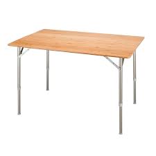 amazon kingcamp アウトドア テーブル 無段階高さ調整 4折 キャンプ 折りたたみ ローテーブル 竹製 コンパクト ロールテーブル バーベキュー bbq ピクニック 収納袋付き 65 50cm kingcamp テーブル ロールテーブル アウトドア テーブル ロー テーブル