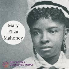Mary Eliza Mahoney (1845-1926), activist for racial equity in the nursing  profession There's only one known photograph of Mary Eliza Mahoney,  probably taken in the 1880s. Her cap may seem simply quaint,