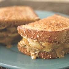Grilled Banana Sandwich Banana Peanut Butter Cream Cheese And Honey Banana Sandwich Grilled Bananas Recipes