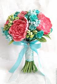 Once you look at one, you won't be able. Wedding Bridal Bouquet Made Of Polymer Clay Cote D Azur Kupit Na Yarmarke Masterov 92x5ncom Wedding Bouquets Omsk