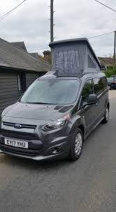 This camper conversion guide shows the pros and cons of such a light setup and how we built the interior bed, storage, and accessories. Ford Transit Connect Front Elevator 2017 Campervan Roof