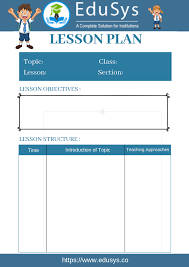 Cbse Lesson Plans 2019 5 Sample Format Templates Lesson Plans Teacher Lesson Planner How To Plan