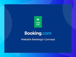 Booking Com Redesign Concept Psd Free Download Psd Free Download Free Website Redesign