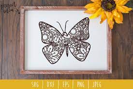 Free Free 57 Sunflower Butterfly Mandala Svg SVG PNG EPS DXF File