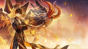 I Made A Live Wallpaper Of Zhongli Links Below R Genshin Impact
