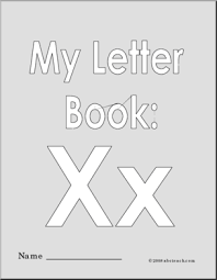 Print free large coloring page of the letter y. Coloring Pages My Letter X Coloring Book Abcteach