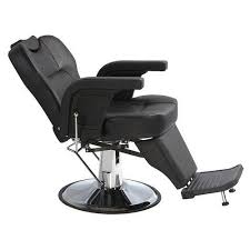 Ergonomic All Purpose Hydraulic Black Recline Barber Chair Beauty Spa Equipment Hair Salon Furniture Manufa Barber Chair Hairdressing Chairs Barber Shop Chairs