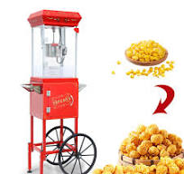 Amazon.com: Popcorn Machine with Cart and 6OZ Stainless ...