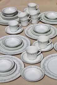 See more ideas about fine china, dinnerware, dinnerware sets. Vintage Fine China Japan Style House Duchess Blue Pine Dinnerware Set Service For 8