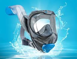 See More With This High Tech Full Face Snorkel Full Face Snorkel Mask Snorkel Mask Snorkeling