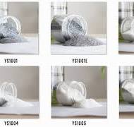 Super white silver sparkling wholesale glitter dust powder