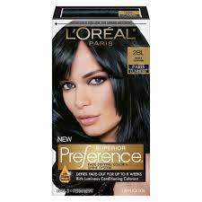 L Oreal Paris Superior Preference Fade Defying Color Shine System 6 5 Fl Oz 8g Golden Blonde 1 Kit Black Hair Dye Blue Black Hair Luminous Hair Color
