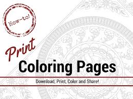 Want to know the greatest thing about our printable coloring book pages? How To Print Coloring Pages For Adults The Coloring Book Club