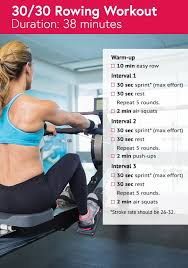Bored Of The Treadmill 3 Rowing Machine Cardio Workouts Rowing Machine Workout Rowing Workout Workout