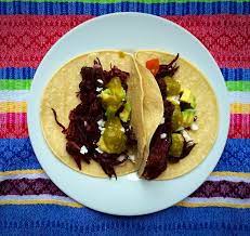 Tacos De Jamaica Hibiscus Tacos Mexican Food Recipes Food Healthy Recipes