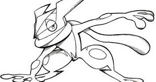 It lives in rivers and lakes. Greninja Coloring Pages Of Pokemon Free Pokemon Coloring Pages