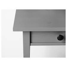 How to assemble ikea hemnes bedside table white. Hemnes Bedside Table Grey Stained 46x35 Cm Ikea