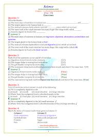 Ncert Solutions For Class 7 Science Chapter 2 Nutrition In Animals