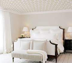2020 popular 1 trends in home improvement, home & garden, toys & hobbies with bedroom ceiling wallpaper and 1. Forget Accent Walls Statement Ceilings Are The New Hot Trend Wallpaper Ceiling Home Bedroom Gorgeous Bedrooms