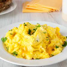 Scrambled Eggs With Cheese Recipe Scrambled Eggs With Cheese Best Egg Recipes Scrambled Eggs Recipe