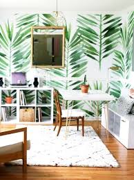 Wildernessa Karsyn Dupree Palm Print Wallpaper Palm Trees Wallpaper Room Wallpaper