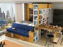 Big Design Ideas For Small Studio Apartments Studio Apartment Decorating Apartment Room Furniture For Small Spaces