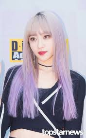 Weareoneidols Hani Exid Hair Lavender Beautiful Kpop Idol Belleza Asiatica Chicas Coreanas Hani
