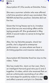 Deloitte Fired Harvard Analyst Due To Business Conditions Not Because Of Tiktok Consulting