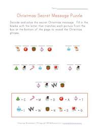 Christmas Secret Message Christmas Puzzle Christmas Worksheets Christmas Messages