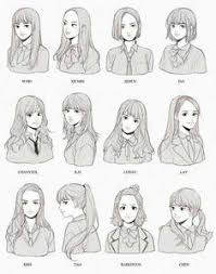 It is popularly called the short shaved straight hair. Drawing Hair Drawing Reference Female