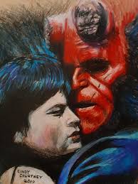 Had to sketch this little weird dude who was crawling around in my head