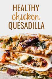 10 Minute Spicy Chicken Quesadilla Recipe With Feta Cheese Homemade Mastery Recipe Easy Dinner Recipes Recipes Turkey Burger Recipes