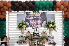 Here's 31 new bundles in modern warfare and warzone! Call Of Duty Birthday Party On Pretty My Party Prettymyparty Callofdutyparty Callofdutypartyid Call Of Duty Backdrops For Parties Birthday Party Decorations