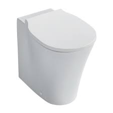 Ideal standard 140 cm eckbadewanne farbe weiss viega ablaufgarnitur chrom. Concept Air Back To Wall Toilet With Aquablade Technology Back To Wall Toilets Toilets Bluebook