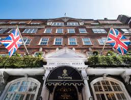 The goring is a model of british style and understatement and its ground floor dining room the epitome of grace and decorum. The Dining Room At The Goring The Bespoke Black Book