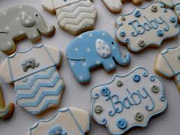 Elephant Baby Shower Cookies Cookie Connection Baby Blue Elephant Baby Shower Elephant Baby Shower Theme Boy Elephant Baby Shower Theme